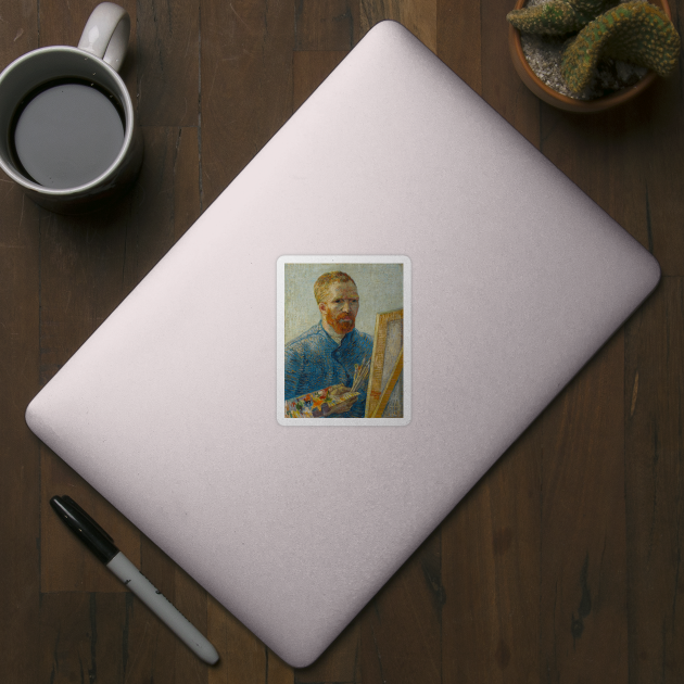 Vincent Vangogh Self Portrait by RetroSalt